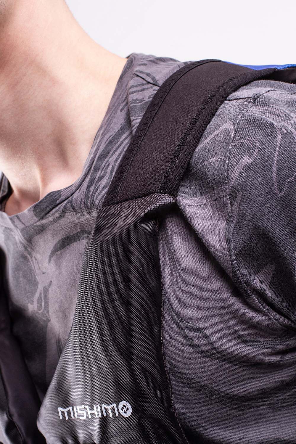 Жилет спасательный MISHIMO PRO Премиум качества Черно-синий в Новокуйбышевске