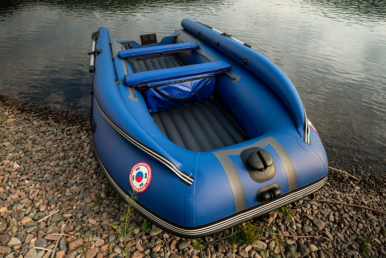 Лодка MISHIMO RIVER FJET PRO 400 под водомет в Новокуйбышевске