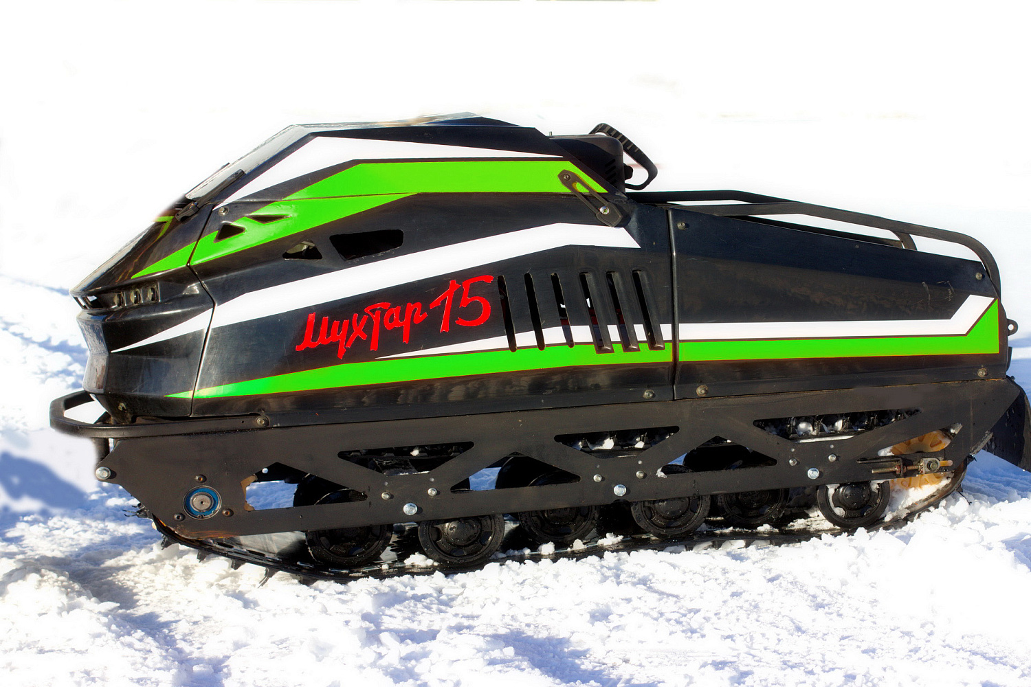 Мотобуксировщик IRBIS Мухтар 15 с лыжным модулем в комплекте в Новокуйбышевске