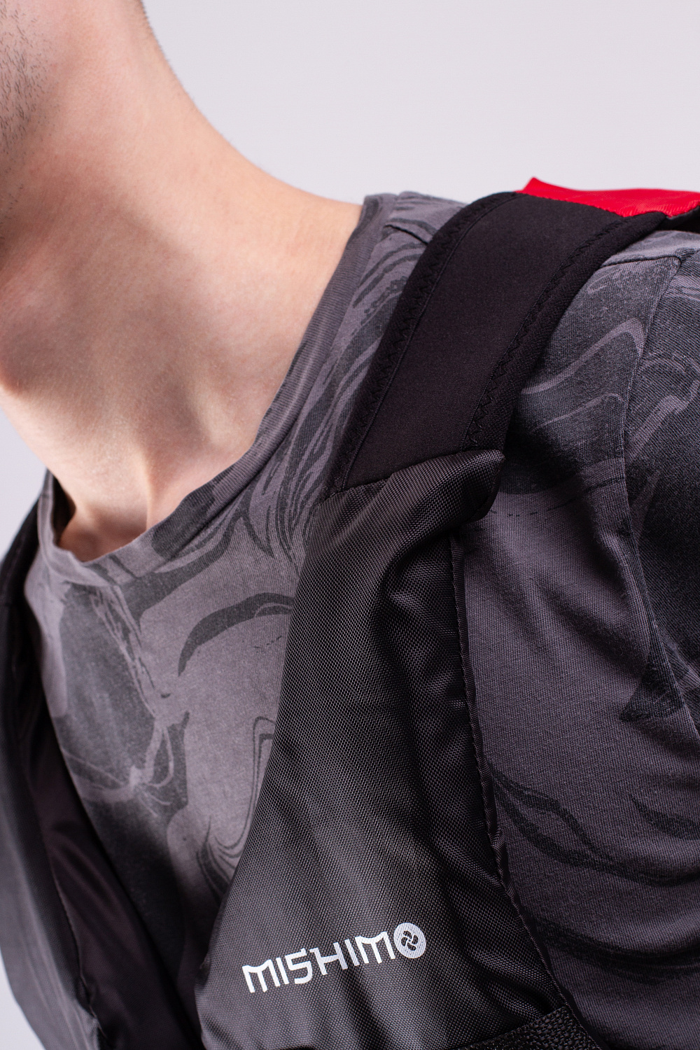 Жилет спасательный MISHIMO PRO Премиум качества Черно-красный в Новокуйбышевске